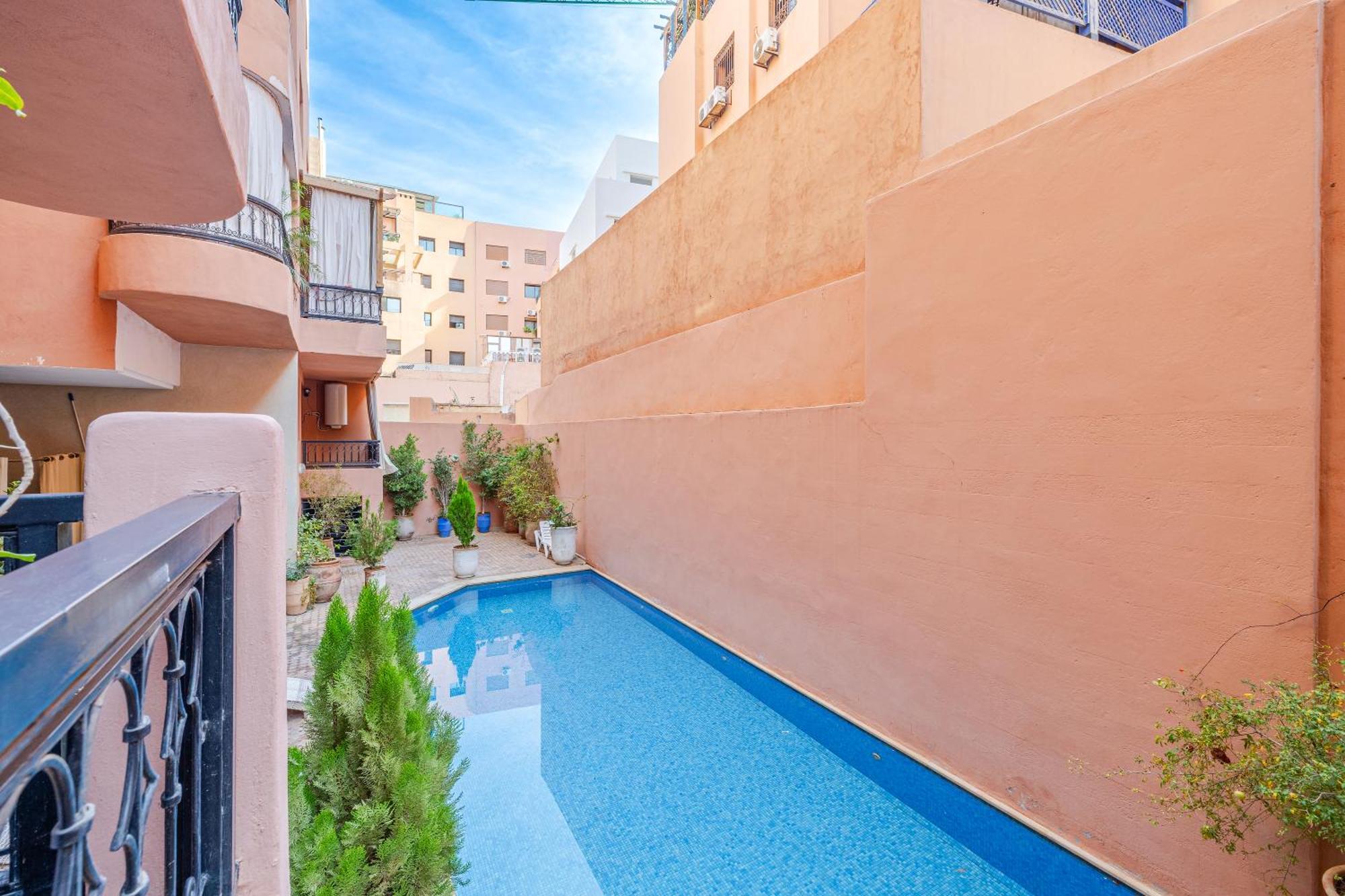 Appartement Moderne En City Center Marrakech-Gueliz Марракеш Экстерьер фото