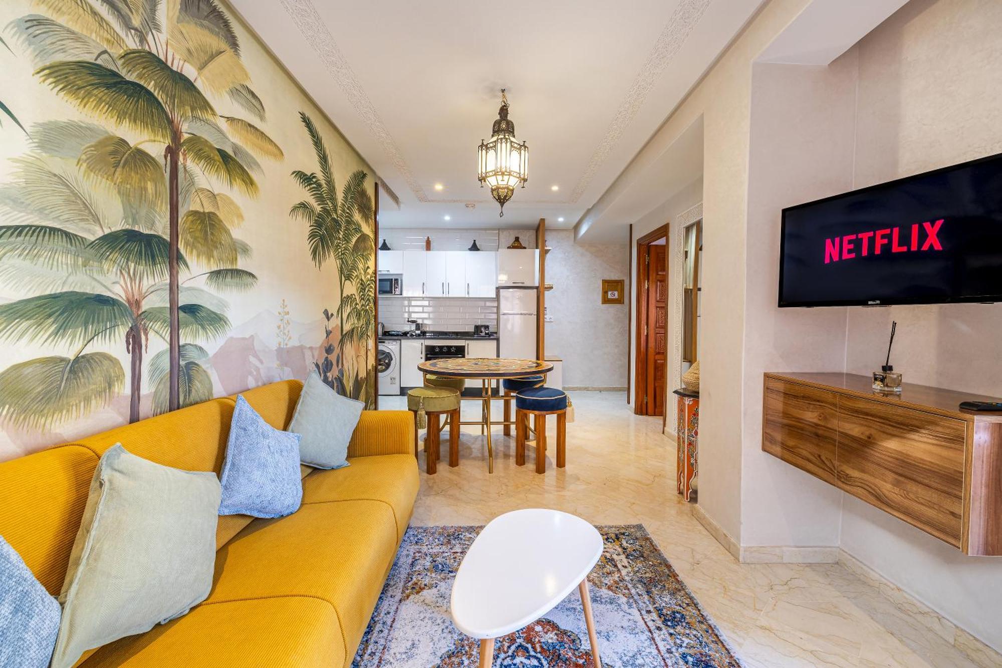Appartement Moderne En City Center Marrakech-Gueliz Марракеш Экстерьер фото